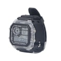 Miniatyrbillede 1 af 8: Elektronisk sportsur 12/24 timer vandtæt digitalt armbåndsur med lysende alarmfunktion Transparent