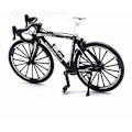 Miniatyrbillede 2 af 5: Cross Mountain Racercykel - Sort Metal Model