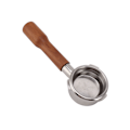 Pikkukuva 6 / 8: 58 mm kahviportafilteri 3 korvaa ruostumaton teräs Pohjaton portafilter kahvinkeitin tarvikkeet Barsetto C1 Red Rose Wood