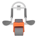 Miniatyrbillede 8 af 8: Magrullerhjul med albuepuder Timer Automatisk Rebound Kernen Styrketræning Træningsudstyr Orange