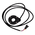 Miniatyrbilde 8 av 8: El-sykkel Pedal Assist Sensor Dobbel Hall Integrert 12 Magnetiske Power Assist Sensor Tilbehør for Venstre Side