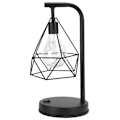 Miniatyrbillede 4 af 8: Smijern LED-bordlampe Natlys ved sengen til værelse soveværelse Bar dekoration gave