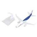 Miniatyrbilde 1 av 8: Flymodell Multipurpose 1:400 Simulering Innovativ Passasjerflymodell i Legering for Samling og Gave