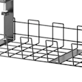 Miniatyrbillede 8 af 8: Professionel Under Desk Kabel Organizer Kontor Sort Under Desk Trådsladd Håndtering Mursten Stativ