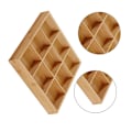 Miniatyrbilde 5 av 8: Delt trebrett Multifags Serveringsbrett for Hot Pot Restauranter Sushifat 9 rom