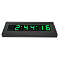 Miniatyrbillede 8 af 8: Moderne LED digital vægur med evighedskalender til hjemmet indretning i soveværelset 100-240V