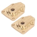 Miniatyrbillede 3 af 8: 2 stk. portalkapper forreste og bageste messinggear ydre hus til Axial UTB18 Capra