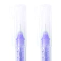 Miniatyrbillede 7 af 8: 2 stk Rollerball Pen 0,5 mm Finspids Hurtigtørrende Rolling Ball Flydende Blækpen til Studerende Blå