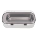 Miniatyrbillede 4 af 8: Ultralyd Smykkerens Maskine 304 Rustfrit Stål ABS Mini Bærbar Brillerens Maskine til Urholder Tandproteser Makeupbørste CN 220V