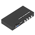 Miniatyrbild 3 av 8: 4-ports VGA-växlare SVGA-monitordelningsväxlare 4-i-1-ut för LCD-dator-TV-monitor