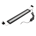 Miniatyrbillede 2 af 8: LED-akvariebelysning 4 rækker vandtæt ultratynd akvarium LED farveskiftende lys med udtrækkelige konsoller Sort US-stik 110V