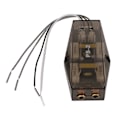 Miniatyrbild 8 av 8: Hög till Låg Audiosignalomvandlare 2-kanals Impedanslinje Audioadapter Universal för Förstärkare Subwoofer