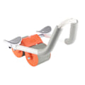 Miniatyrbillede 4 af 8: Automatisk rebound mavehjul med albue støtte Styrketræning Intelligent Display Core Workout Roller Orange