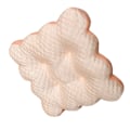 Miniatyrbilde 2 av 8: Firkantet Is Silke Pute Cookie Tatami Ryggpute Booster Setepute For Bil Kontor Hjem Fiske Rosa Kanin