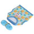 Miniatyrbild 4 av 8: Bunny Sele koppel Set Justerbar mjuk nylon kaninväst för kattunge Iller marsvin