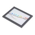 Miniatyrbild 4 av 8: Fotoram Svart Dekorativ Robust Multifunktionell Havsglas Fåglar Tavelram för Sovrum Vardagsrum
