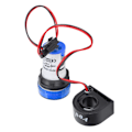Miniatyrbillede 8 af 8: Strømsindikator Universal 2-visninger rund lampe lys 60~500V AC AD101-22VAMBlue