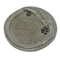 Miniatyrbillede 8 af 8: Mindetavle i sten med tryk og bånddekoration Harts DIY bogstaver Husdyrs Gravsted Gravmærke til Hunde Katte Mos