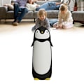 Miniatyrbillede 5 af 8: Vandflaske Penguin Design Termisk Isolering 300ml Bærbar Vandkop til Udendørs Sort
