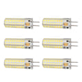 Miniatyrbild 7 av 8: 6st GY6.35 LED-lampa 7W AC DC12V 700lm 72 LED-lampor 360 graders LED majslampa för hängande lampor Taklampor Vitt ljus(6000K-6500K)