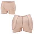 Miniatyrbillede 7 af 8: Bløde åndbare Hip-løfttrusser Butt Lifter Kvinder Polstrede Butt Body Shaping Underwear Hudfarve L