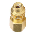 Pikkukuva 3 / 8: 1/4SAE naaras - 1/2ACME uros adapteriliitin R134A-auton ilmastointilaitteeseen