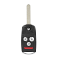Miniatyrbilde 5 av 8: 3+1-knapps smart nøkkelbrikke for bil til Acura TL 2007-2008