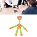 Miniatyrbillede 6 af 8: Lang hals poppende rør Fidget Legetøj Interessant udvidende stræk rør Sensorisk Legetøj Soveværelse Orange