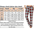 Pikkukuva 4 / 4: Pehmeät Flanelli Naiset Pyjama Housut Taskuilla - XL Harmaa