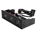 Miniatyrbilde 5 av 8: PC Frontpanel Høytalere Stereo Surround Datamaskin Kasse Innbygd Mikrofon Høytaler 5.25in STW9005
