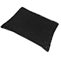 Miniatyrbilde 5 av 8: Rhinestones Stoff 45x150cm Svart Skinnende Utsøkt Metall Paljetter Mesh Stoff Fleksibel Aluminiumsplate