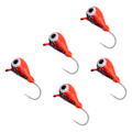 Miniatyrbild 5 av 8: 5 ST Isfiske Jigs Kit Vinterfiske Abborrkrokar Utomhus isfiskedrag 4MM