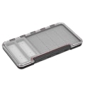 Miniatyrbillede 2 af 8: Transparent Fluelureboks Magnetisk Agnsbeholder Container Organizer Fiskedele L
