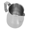 Miniatyrbild 6 av 8: Mjölkskummare Kaffeångande kanna 304 rostfritt stål Kaffe Mjölkkopp Mjölkskummare Cup Olecranon Typ Utlopp Silver 350ML