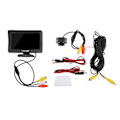 Miniatyrbillede 1 af 8: 4LED Backup Kamera 4.3in Bagudsyn Monitor Kit 120° Bred Vinkel IP68 Vandafvisende Nattesyn til Bil Lastbil SUV