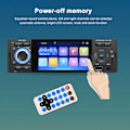 Pikkukuva 8 / 8: 4,1 tuuman MP5-soitin MP4 HD Bluetooth Radio U-levy Handsfree-puhelut Stereo 12V