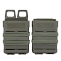 Miniatyrbillede 1 af 8: Portabel Mag Fast Attach Pouch Molle System Modul Dobbelt Ammo Holder Bærer Army Green