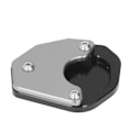 Miniatyrbillede 2 af 8: Motorcykel Støttefodsplade Udvidelse CNC Aluminium Legering Udskiftning til Trident 660 2021‑2022 Grå
