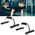 Miniatyrbillede 5 af 8: Aftagelig Fitness Push Up Bar Push Ups Stativ Beslag til arm- og brystmuskler Træningsudstyr (push Up holder)