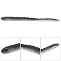 Miniatyrbilde 6 av 8: 10 stk 1,7g 9cm Silikon Kunstig Orm Meitemark Myke Fiske Agner Fiskeutstyr Tilbehørsett