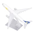 Miniatyrbild 3 av 8: Legering 767 Flygplansmodell Legeringssimulerad Utsökt flygplansmodell leksaksdekorationssamling för hemstudier