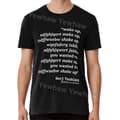 Wake Up - System Of A Down - Chop Suey Parodi T-shirt Sort Black S