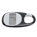 Miniatyrbild 6 av 8: Walking Stegräknare Multifunktionell Memory Clip On Step Counter för resor Bergsbestigning Sport Svart
