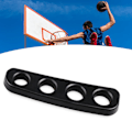 Miniatyrbilde 6 av 8: Baskettreningshjelp for tenåringer for nybegynnere Forbedre stabiliteten Fleksibel silikonfinger skyte trener Svart M (7,8-8,5 cm/3,07-3,35 tommer)