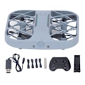 Miniatyrbilde 1 av 8: Mini Quadcopter med 4K-kamera 360 graders kule triks En-knapps kontroll Headless Mode Smart Hover WIFI 500mAh Liten RC Quadcopter
