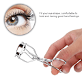 Miniatyrbild 8 av 8: Rostfritt stål Bärbar ögonfransböjare Ögonfransar Curl Tool Makeup Skönhetstillbehör