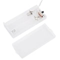 Miniatyrbillede 8 af 8: 1,5 m 10 LED-lysstreng Have Julbelysning Holiday Party Dekoration (citron)