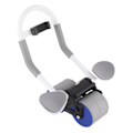 Miniatyrbild 4 av 8: Abdomen Roller Träningshjul Automatisk Rebound Abdomen Roller med telefonfäste för gravid kvinna Blå