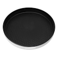 Miniatyrbillede 7 af 8: Opbevaringsskab Pladespiller Stativ Plast Kosmetik Makeup Turnstyle Organizer 360 Grader Roterende Organizer til Køkken Bad Værelse Kontor Sort