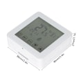 Miniatyrbilde 8 av 8: Veggmontert programmerbar LCD-skjerm Digital elektrisk varmetermostat Romtemperaturregulator